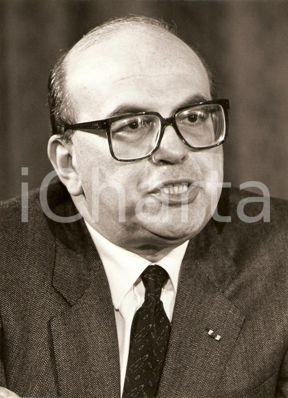 Fotografia d epoca originale 1986 PSI Bettino CRAXI risolve la crisi di Governo su mandato di COSSIGA Foto 1