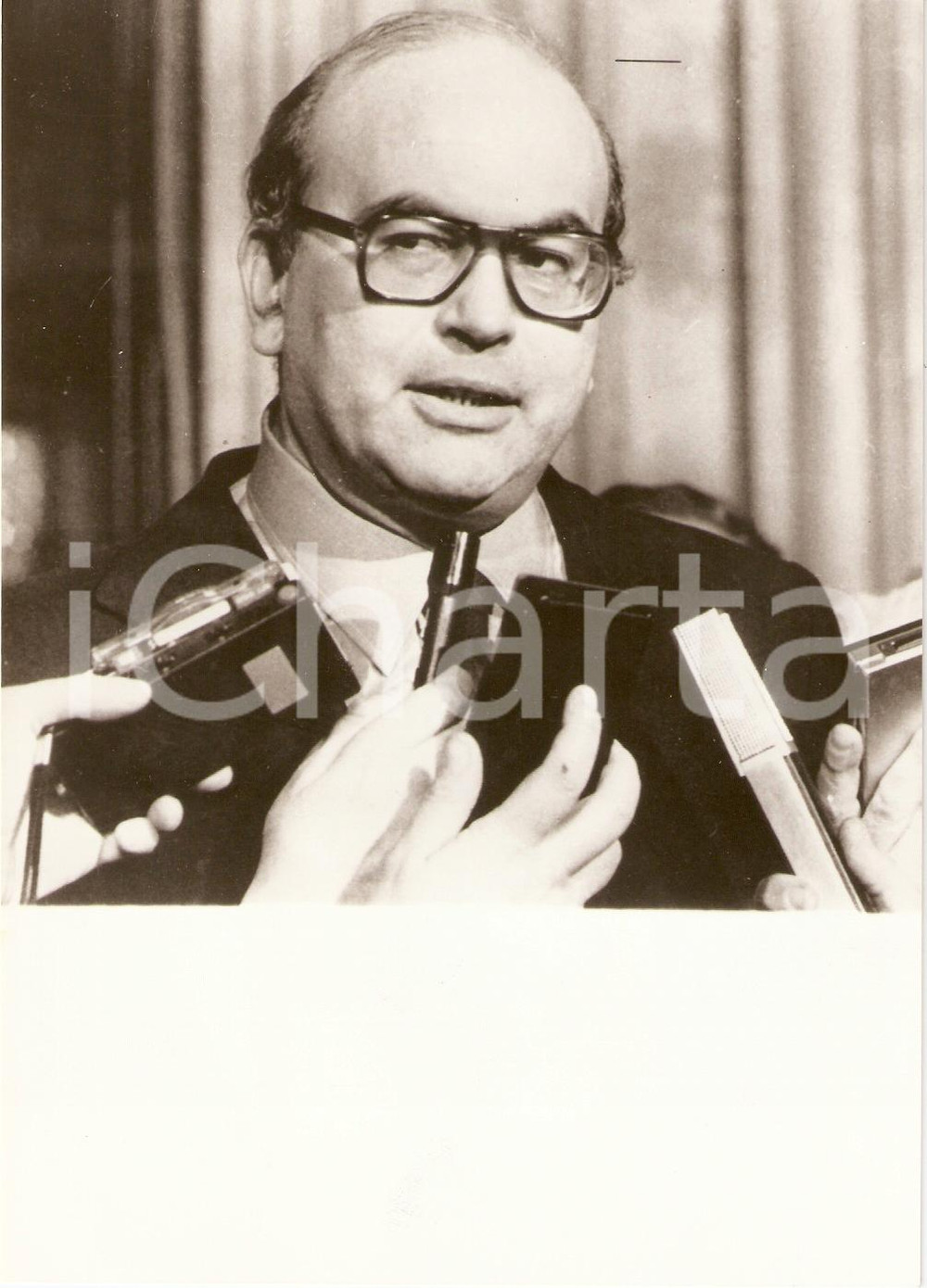 Fotografia d epoca originale 1983 PARTITO SOCIALISTA Bettino CRAXI nuovo Presidente del Consiglio Fotografia 1