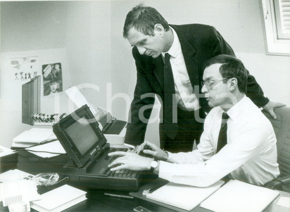 Fotografia d epoca originale 1989 MULHOUSE F Compagnie GÃ©nÃ©rale Bureaucratique Informatique CGBI Fotografia 1