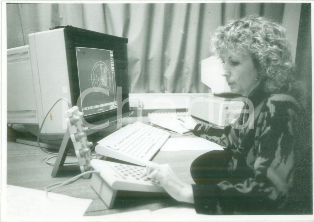 Fotografia d epoca originale 1992 EXINCOURT F Presentazione CITES al Centre CETTEX Fotografia 1