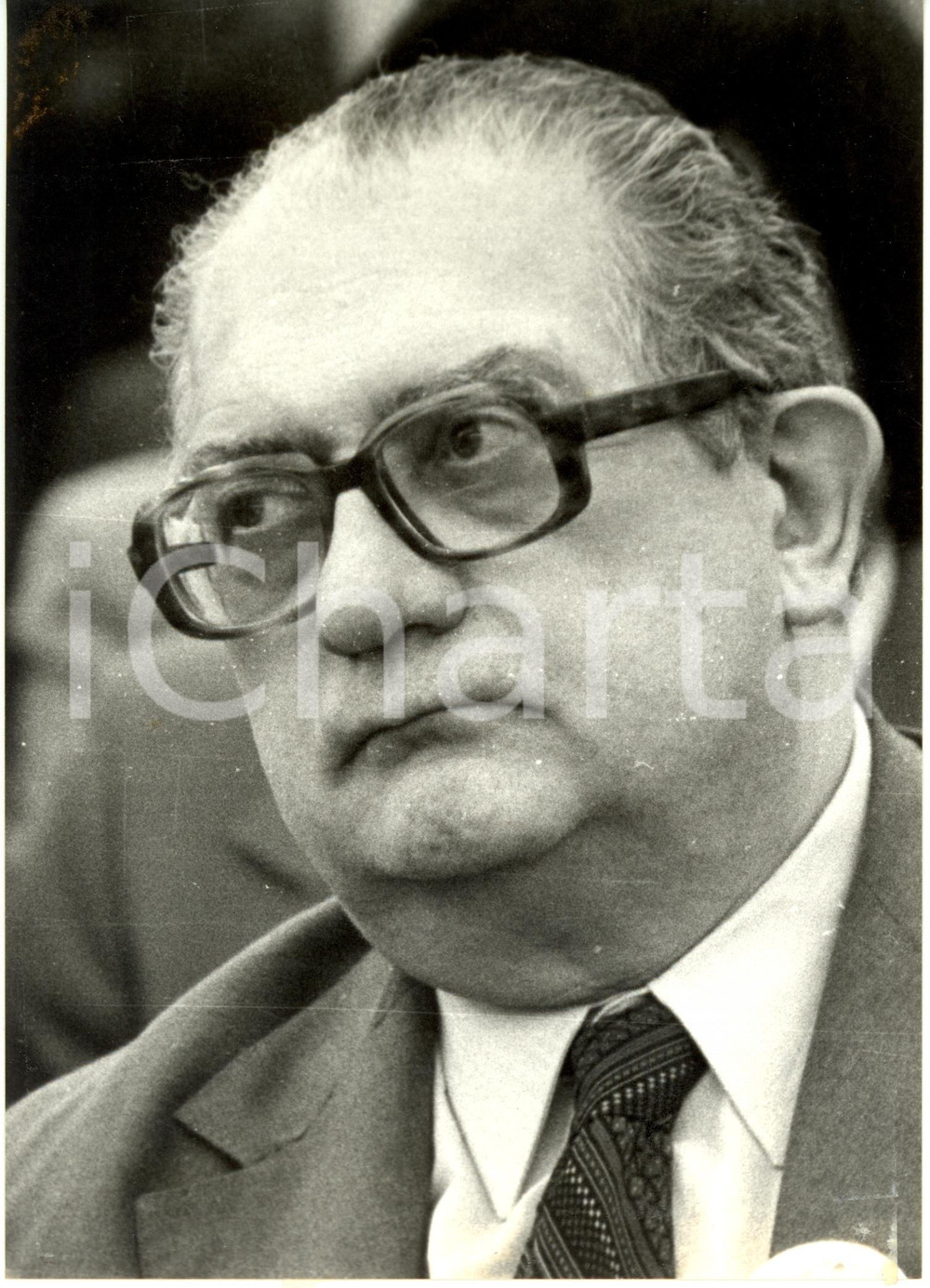 Fotografia d epoca originale 1983 PARIS Jacques SOUSTELLE nuovo membro ACADEMIE FRANCAISE Fotografia 1