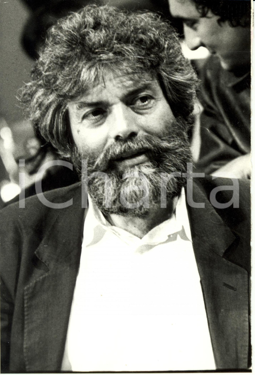 Fotografia d epoca originale 1989 PARIS Marek HALTER livre Les fils d Abraham candidat Prix INTERALLIE  Photo 1