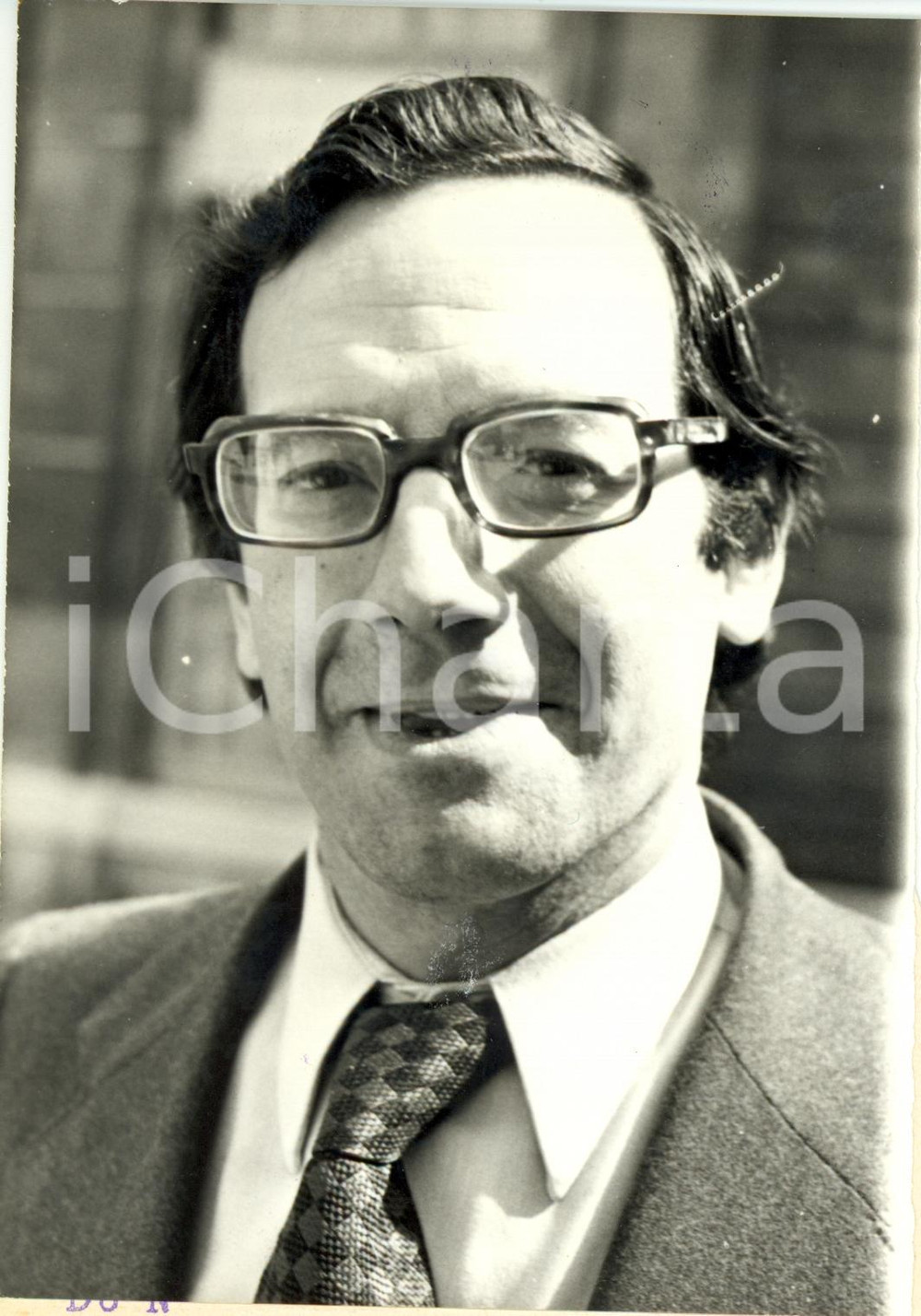 Fotografia d epoca originale 1973 PARIS ELYSEE Bernard STASI Ministro Dipartimenti e Territori d oltremare 1