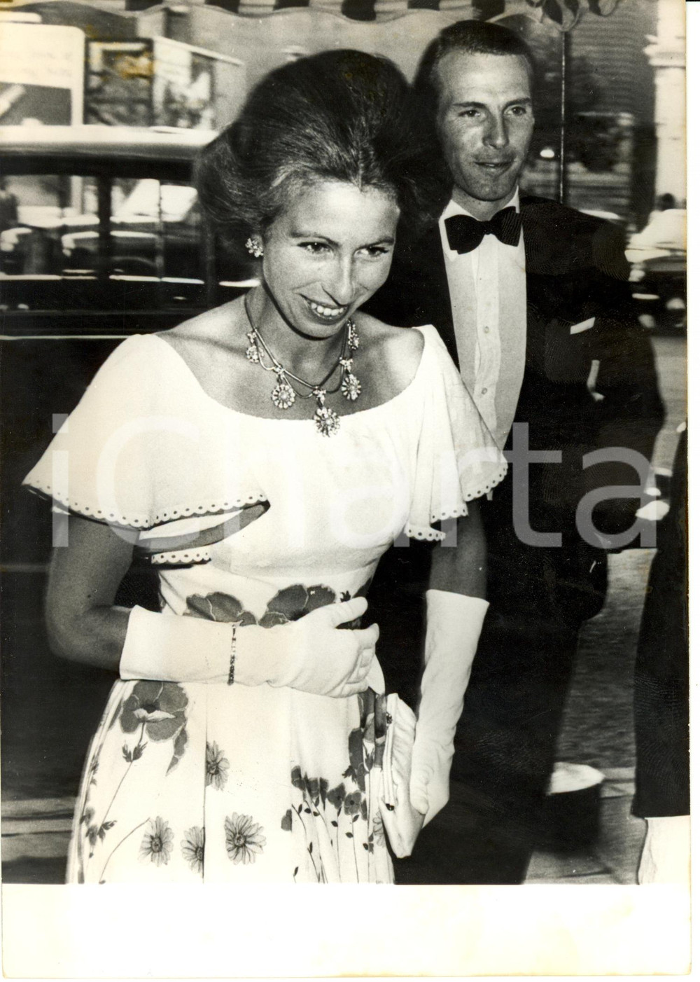Fotografia d epoca originale 1975 LONDON UK Princess Anne at ROYAL SUPERSTAR SHOW by SAVE THE CHILDREN 1