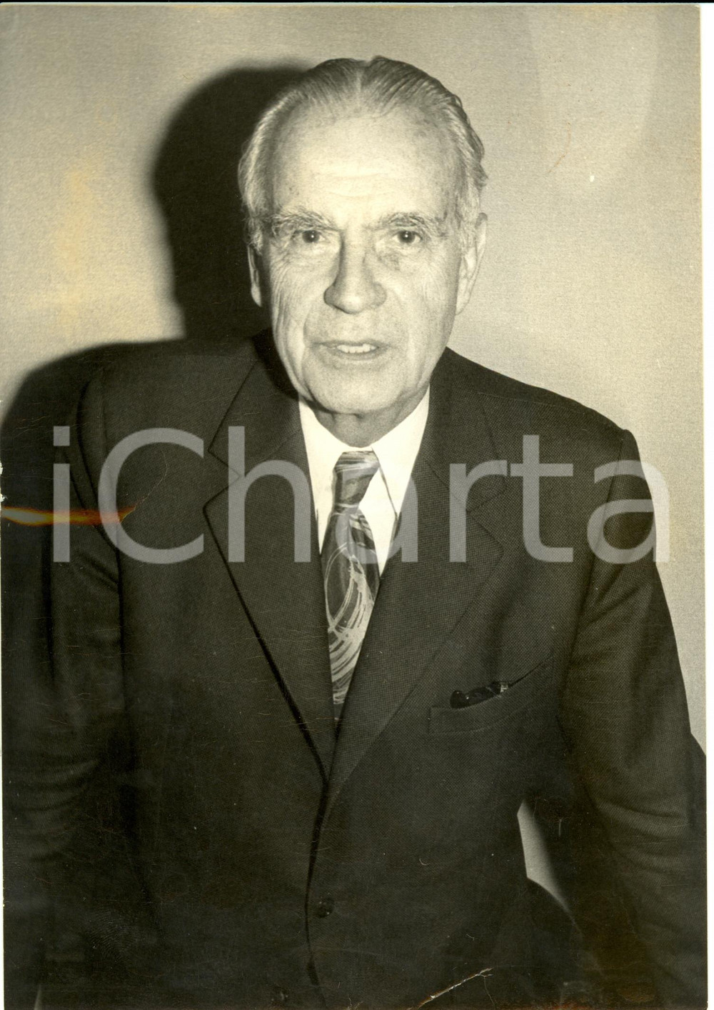 Fotografia d epoca originale 1973 PARIS LÃ©on GINGEMBRE PrÃ©sident CGPME AssemblÃ©e GÃ©nÃ©rale syndicat Photo 1