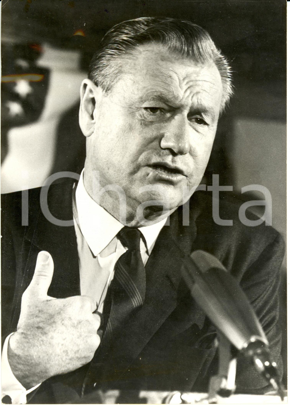 Fotografia d epoca originale 1974 USA Nelson ROCKEFELLER candidato VicePresidente di Gerald FORD 1