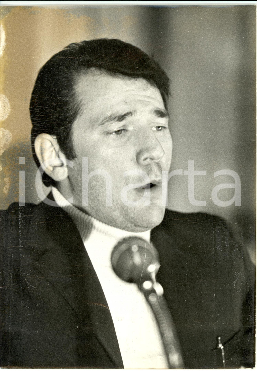 Fotografia d epoca originale 1969 CLICHY F GÃ©rard NICOUD Mouvement de la TOUR DE PIN Photo 1