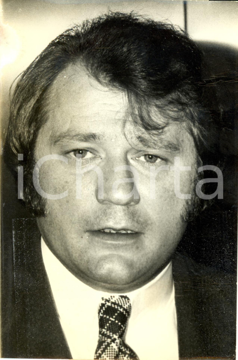 Fotografia d epoca originale 1974 ROCHEFORT SUR MER GÃ©rard NICOUD CIDUNATI Scontri con Edouard LECLERC Foto 1
