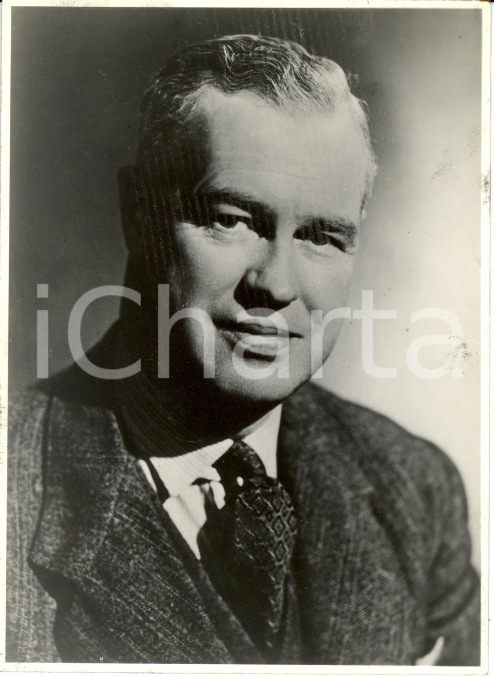 Fotografia d epoca originale 1957 BONN GERMANY Alexander TODD NOBEL prize for CHEMISTRY Photo  11 x 16 cm 1