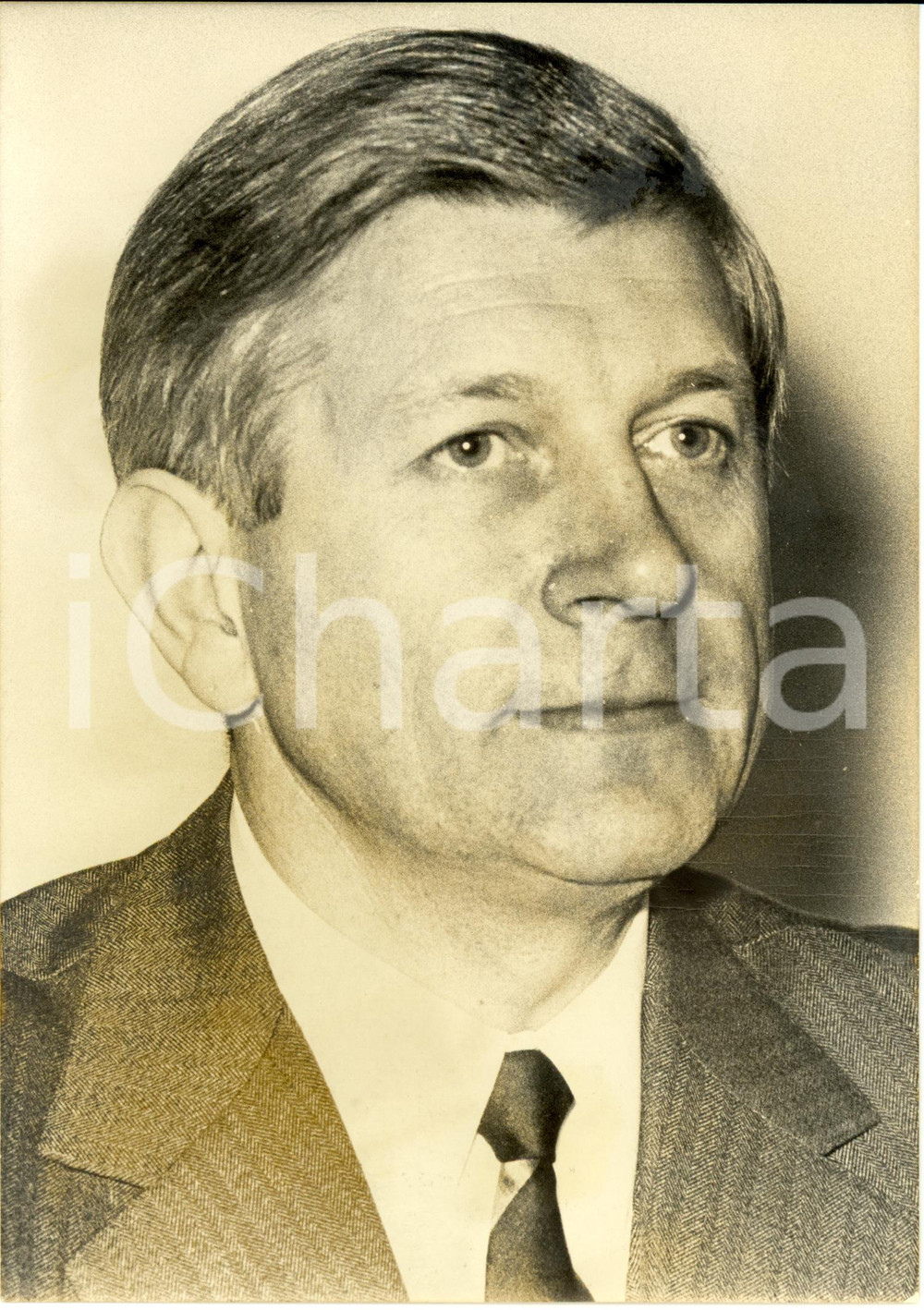 Fotografia d epoca originale 1972 PARIS Raymond RAVENEL PrÃ©sident Directeur GÃ©nÃ©ral CITROEN Photographie 1