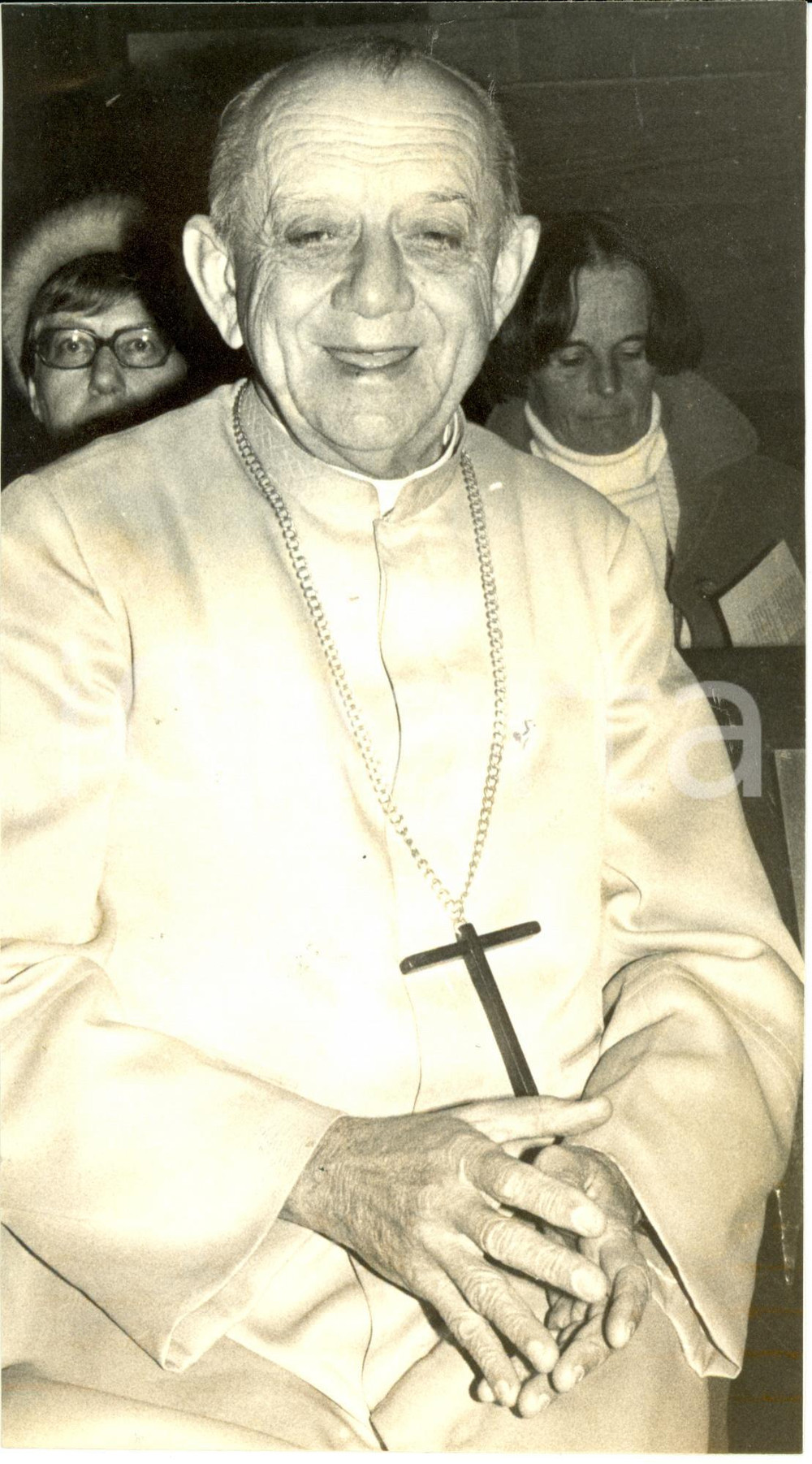Fotografia d epoca originale 1975 ca BRASILE Mons. Helder PESSOA CAMARA arcivescovo RECIFE e OLINDA Ritratto 1