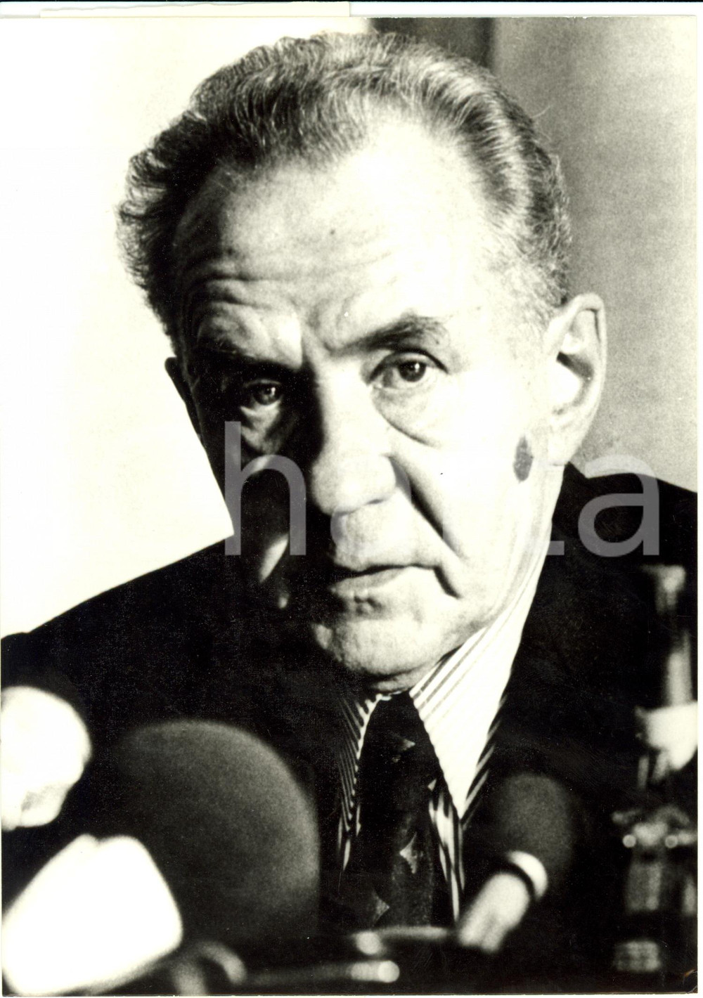 Fotografia d epoca originale 1980 MOSCA Aleksej NIKOLAYEVICH KOSYGIN poco prima della morte Foto AGIP 1