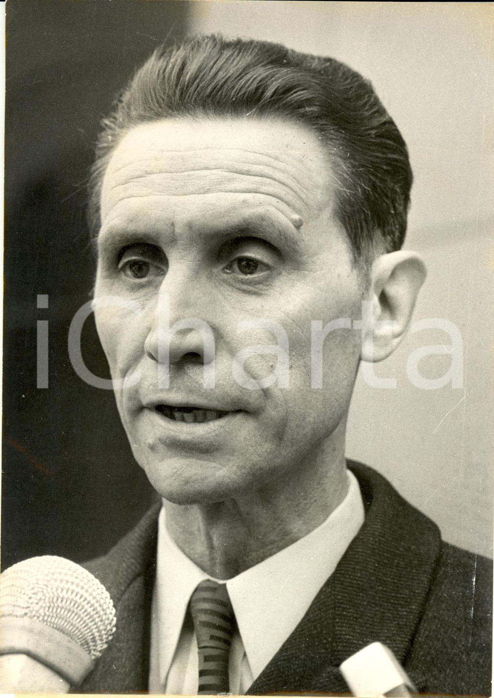 Fotografia d epoca originale 1973 PARIS F Jean ROYER Ministre Commerce et Artisanat Photographie 1