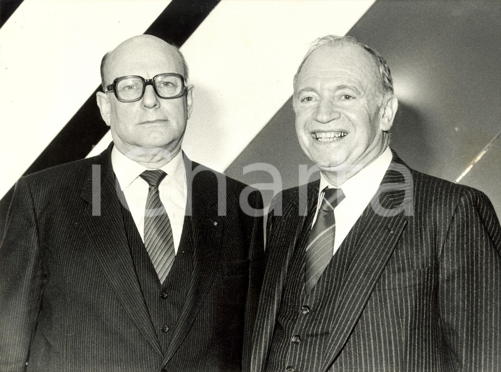 Fotografia d epoca originale 1985 ca FRANCIA Marceau LONG e Henri SAUVAN Vertici AIR FRANCE Fotografia 1