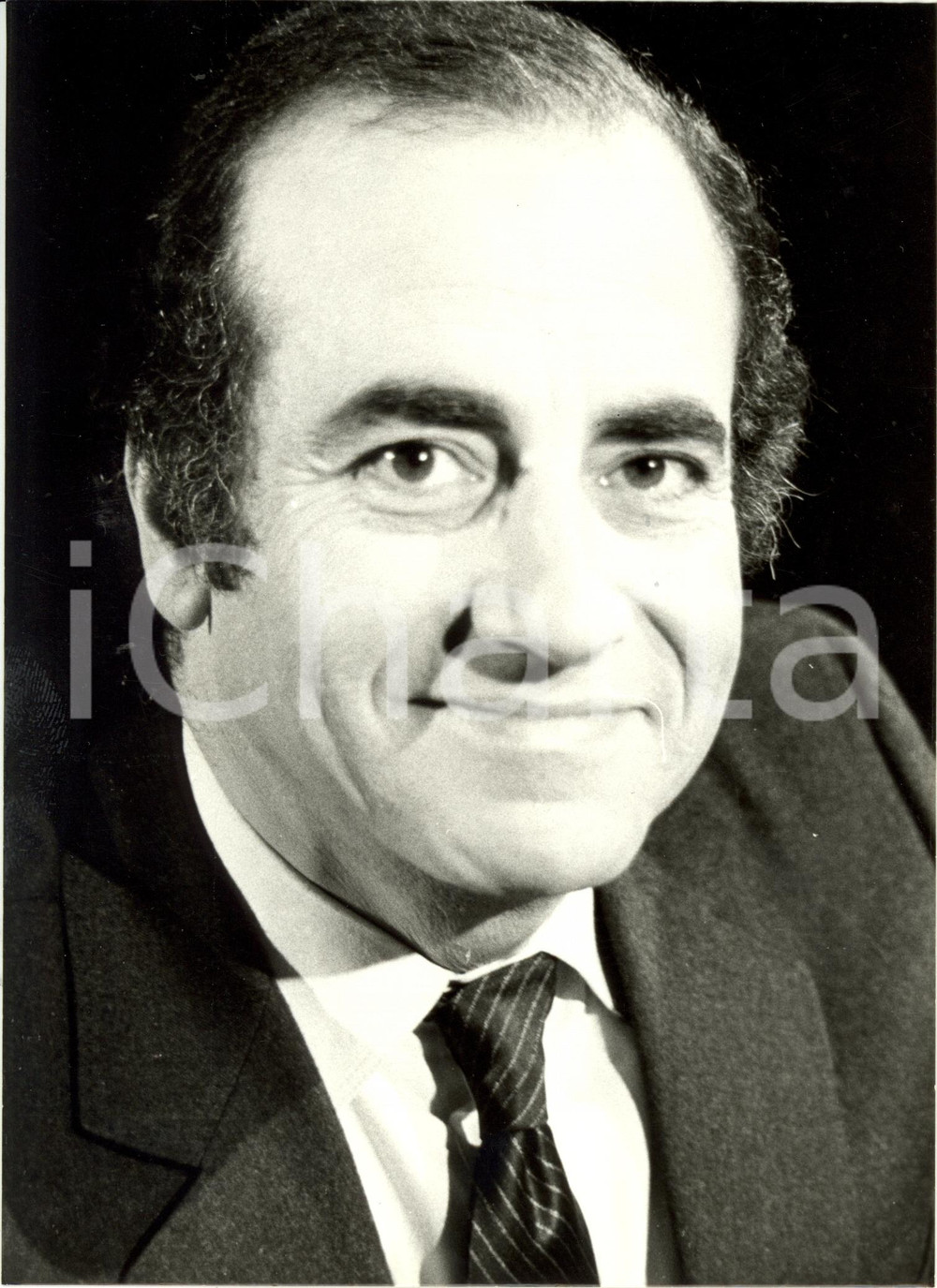 Fotografia d epoca originale 1981 FRANCE JeanPierre ELKABBACH quitte son poste directeur Antenne 2 Photo 1
