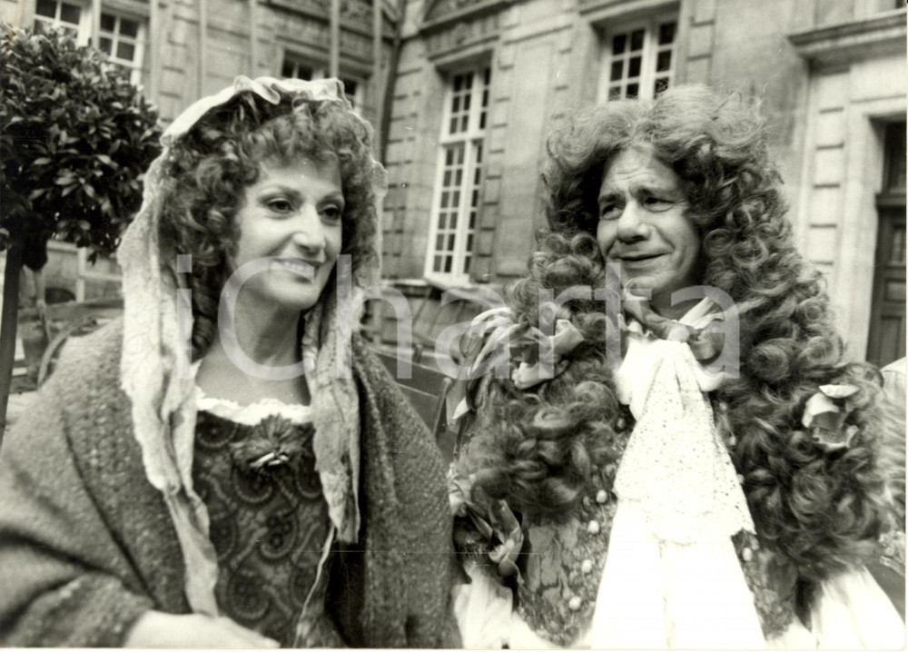 Fotografia d epoca originale 1981 PARIGI F Cinema Rosy VARTE Michel GALABRU Borghese Gentiluomo Fotografia 1