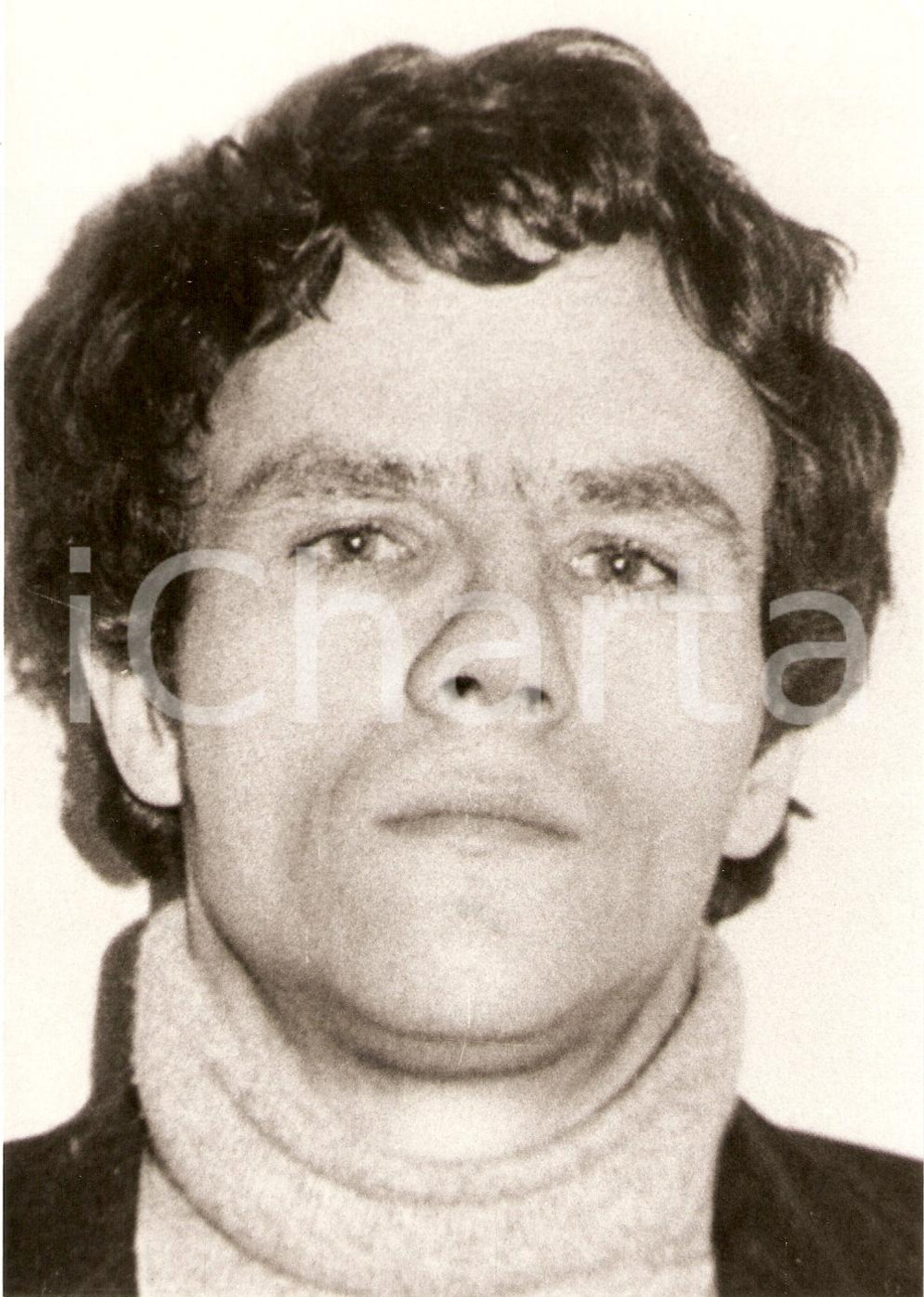 Fotografia d epoca originale 1981 PARIS GÃ©rard FRECHE accusÃ© d avoir tuÃ© Jean DE BROGLIE Portrait Photo 1