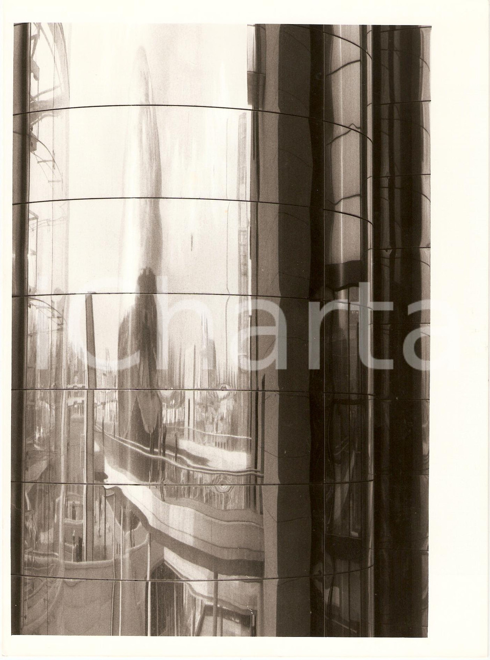 Fotografia d epoca originale 1985 ca PARIS Parc de la Vallette CITE  SCIENCES ET INDUSTRIE Photo Artistique 1