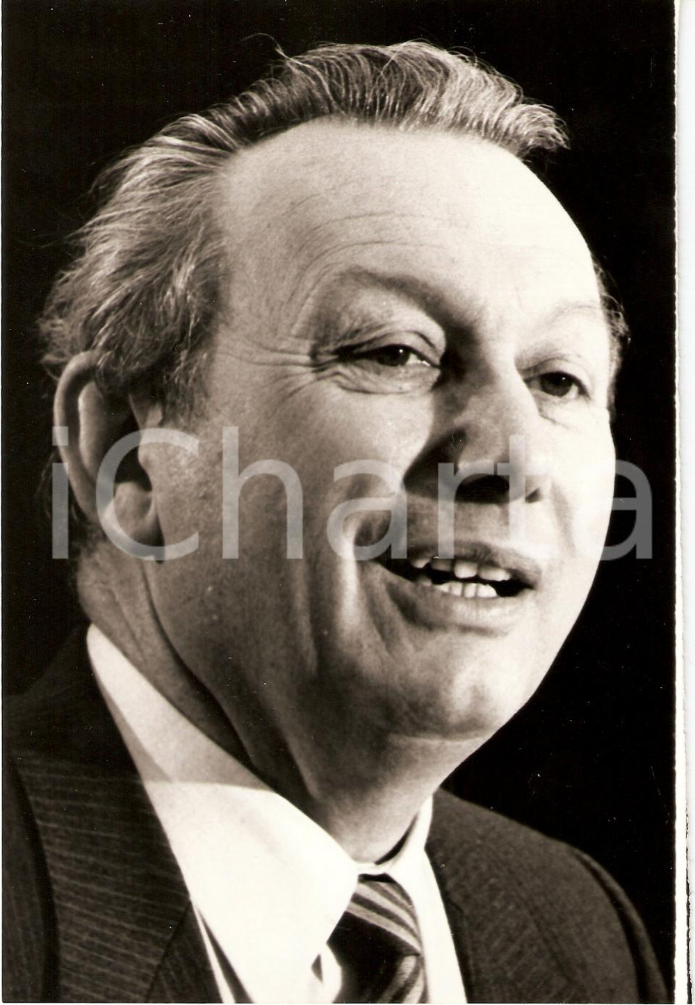 Fotografia d epoca originale 1990 PARIS Paul LAURENT dirigente PARTITO COMUNISTA Ritratto Fotografia 1