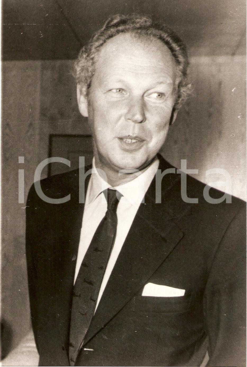 Fotografia d epoca originale 1982 PARIS Principe VITTORIO EMANUELE IV pronto per il processo Foto 1 1