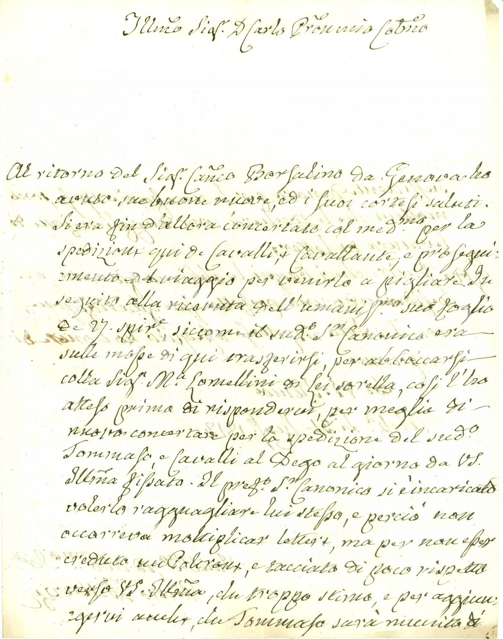 Documento originale, autentico 1813 ALESSANDRIA Cavalli e Cavallante per Giuseppe BORSALINO canonico Lettera 1