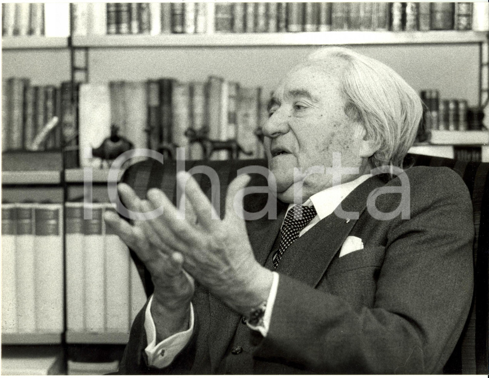 Fotografia d epoca originale 1970 ca GERMANIA Carlo SCHMID del Partito Socialdemocratico SPD Fotografia 1