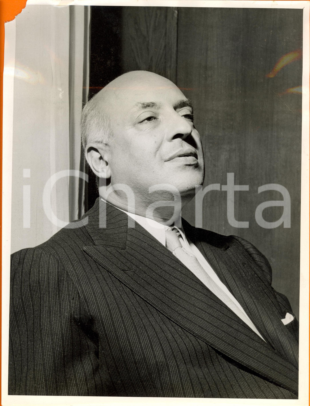 Fotografia d epoca originale 1955 ca FRANCIA Ray VENTURA Cantante e compositore JAZZ Ritratto Fotografia 1