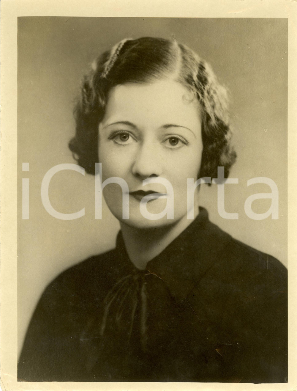 Fotografia d epoca originale 1930 ca UK RenÃ©e TRUEMAN Ritratto Fotografia 1