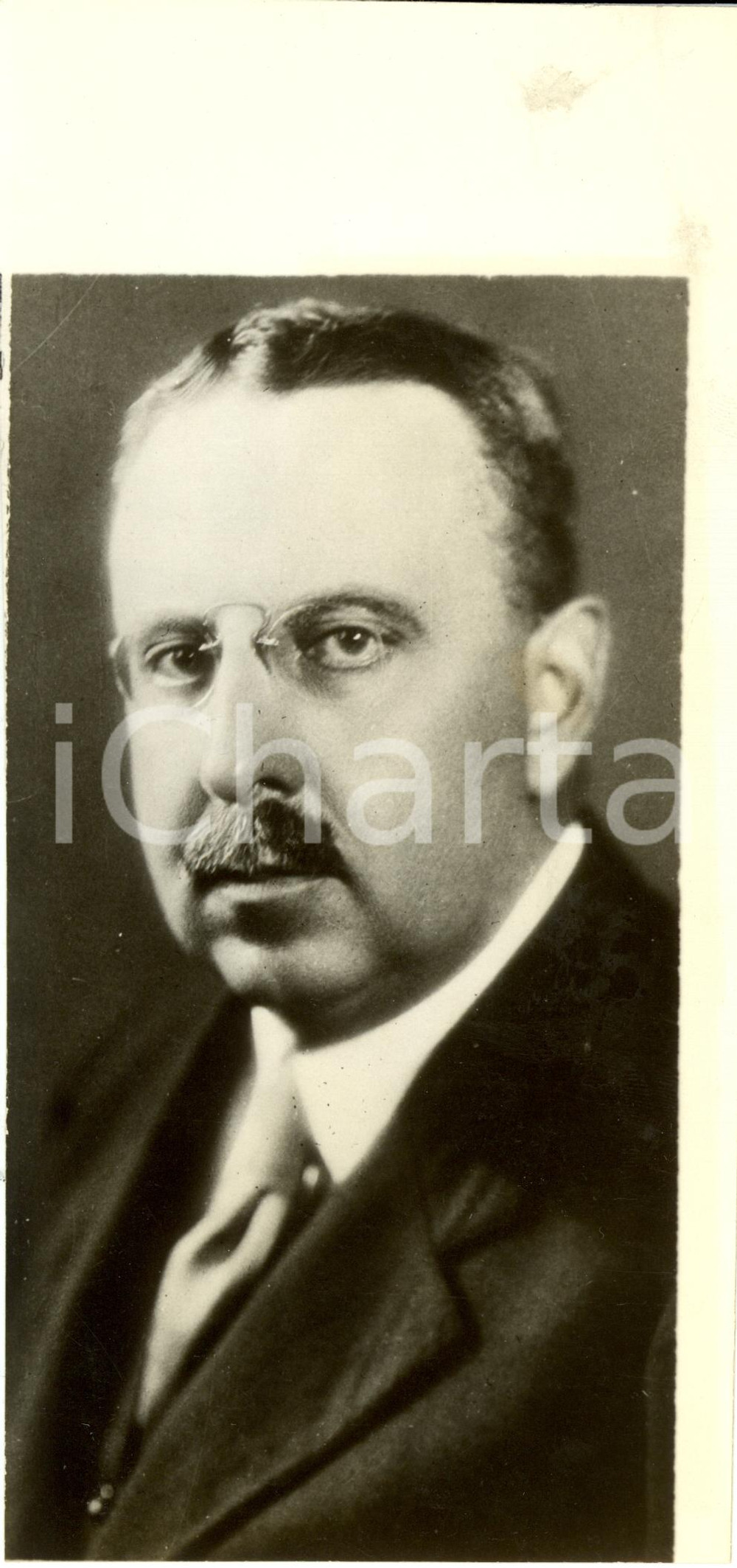 Fotografia d epoca originale 1930 ca USA Albert Henry WIGGIN Banchiere ha dato le dimissioni Fotografia 1