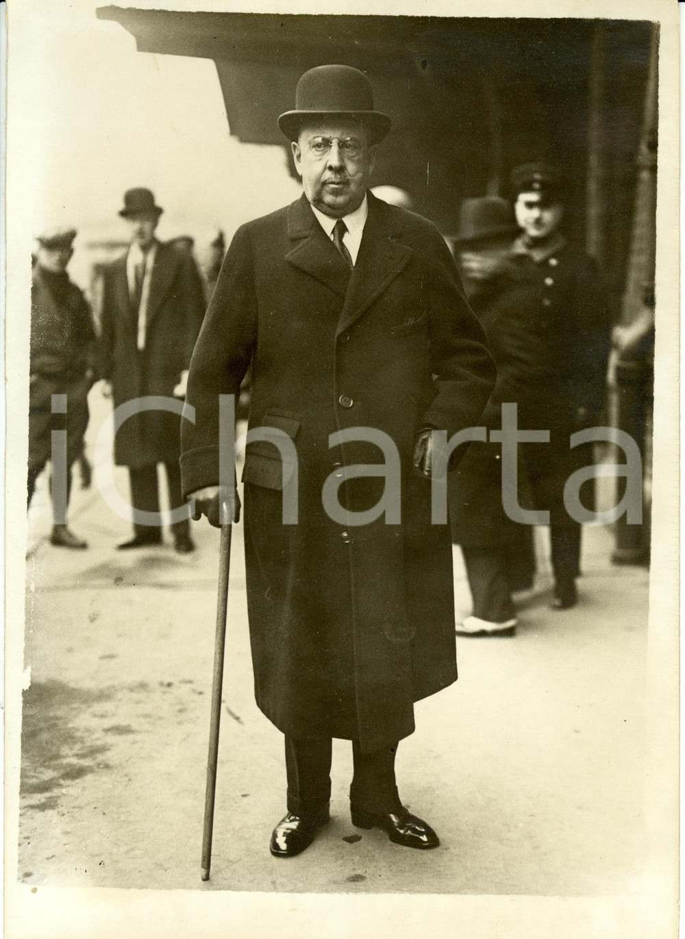 Fotografia d epoca originale 1932 BERLINO D Albert Henry WIGGIN Banchiere STATUNITENSE Fotografia 1