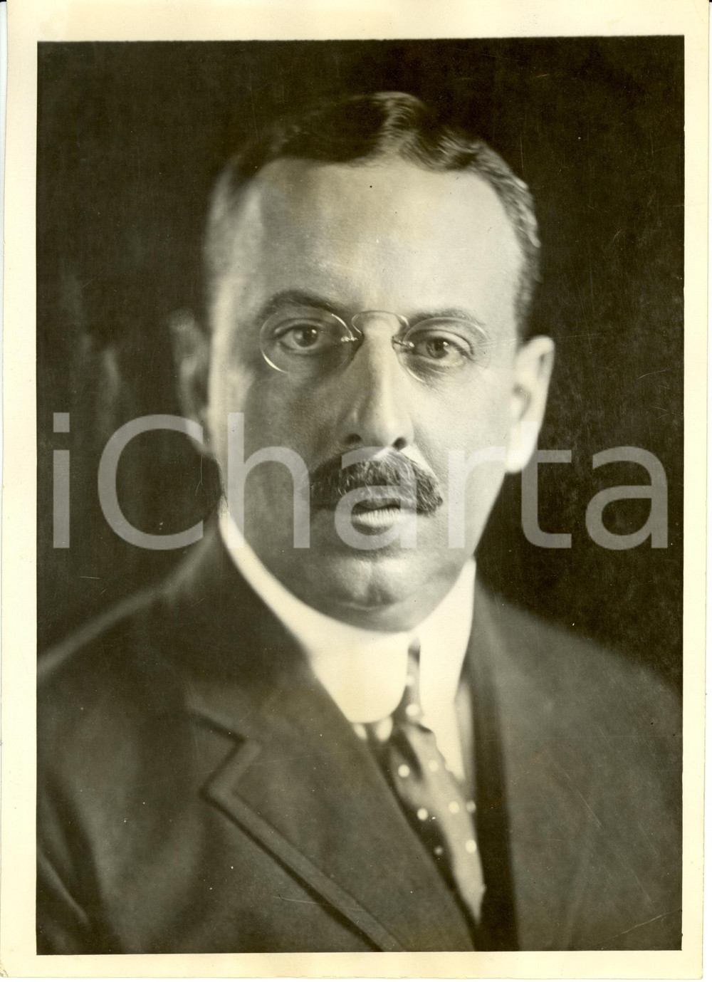 Fotografia d epoca originale 1931 NEW YORK Albert Henry WIGGIN Chairman CHASE NATIONAL BANK Photo 1 1