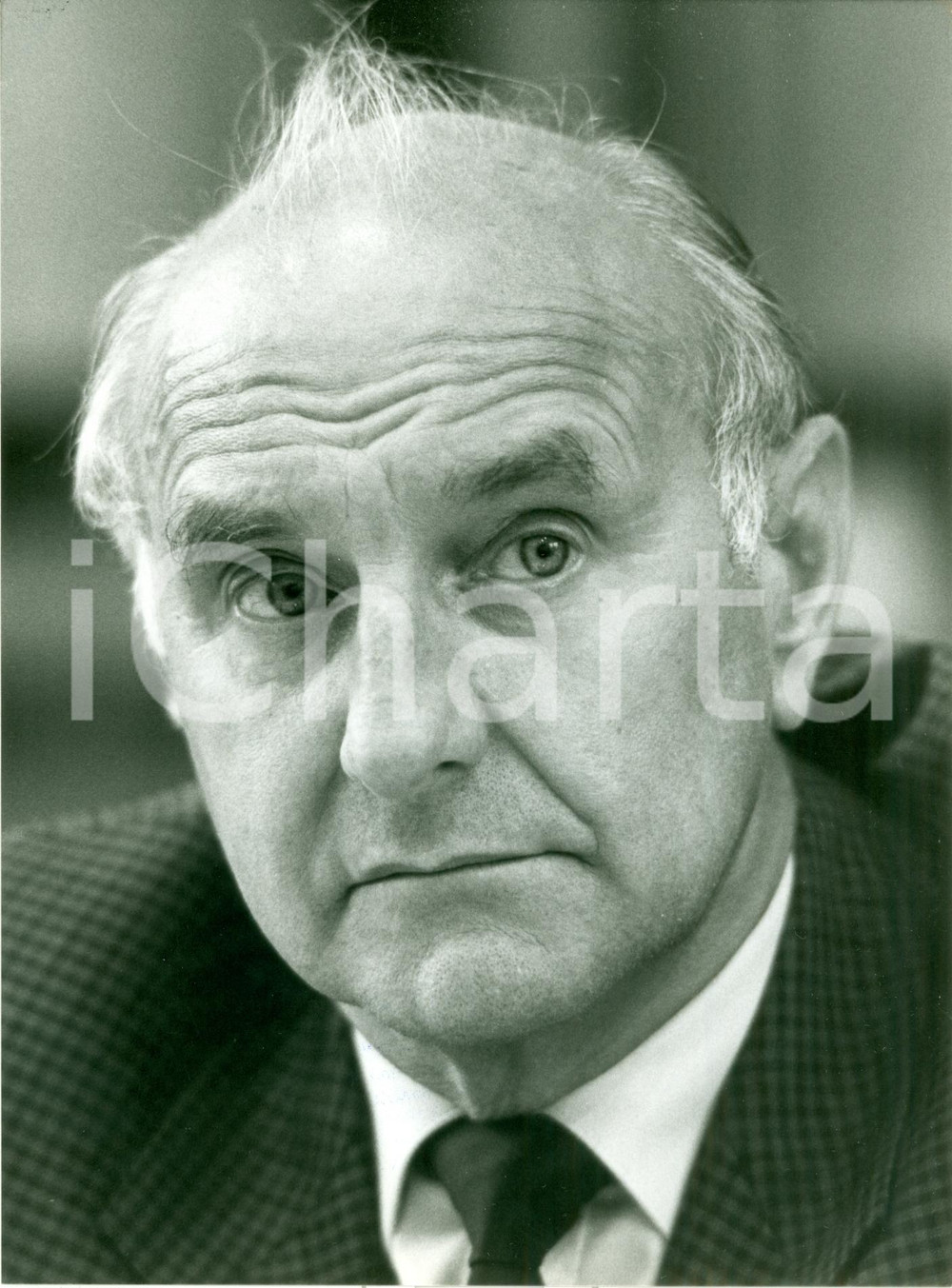 Fotografia d epoca originale 1985 ca BONN DE Paul SCHNITKER Presidente Zentralverband Deutschen Handwerks 1