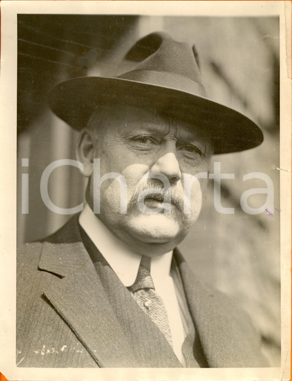 Fotografia d epoca originale 1925 ca USA John Wingate WEEKS Secretary of War from MASSACHUSETTS Photograph 1
