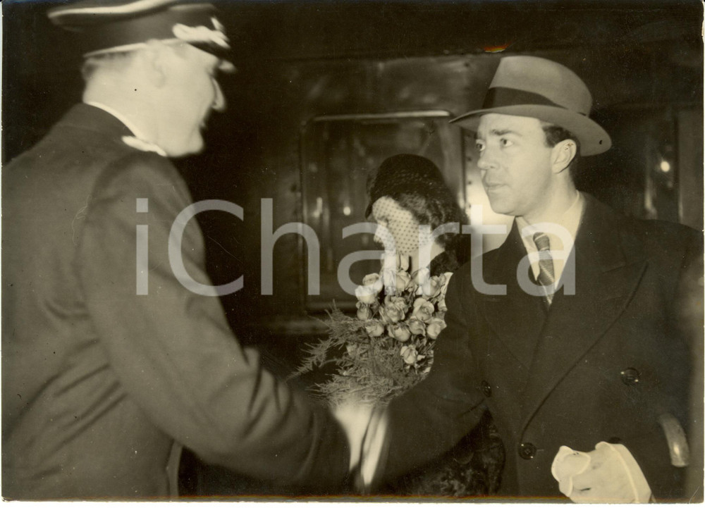 Fotografia d epoca originale 1939 BERLINO D Gustavo Adolfo di SVEZIA Principessa Sibilla di SASSONIA Foto 1