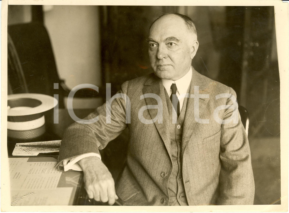 Fotografia d epoca originale 1920 ca WASHINGTON USA William SHOEMAKER Navy Department Bureau of Navigation 1