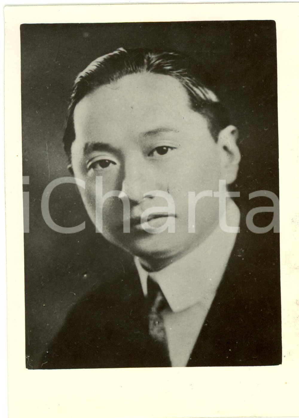 Fotografia d epoca originale 1937 PARIGI F? Vi Kyuin WELLINGTON KOO nuovo Ambasciatore CINESE Fotografia 1