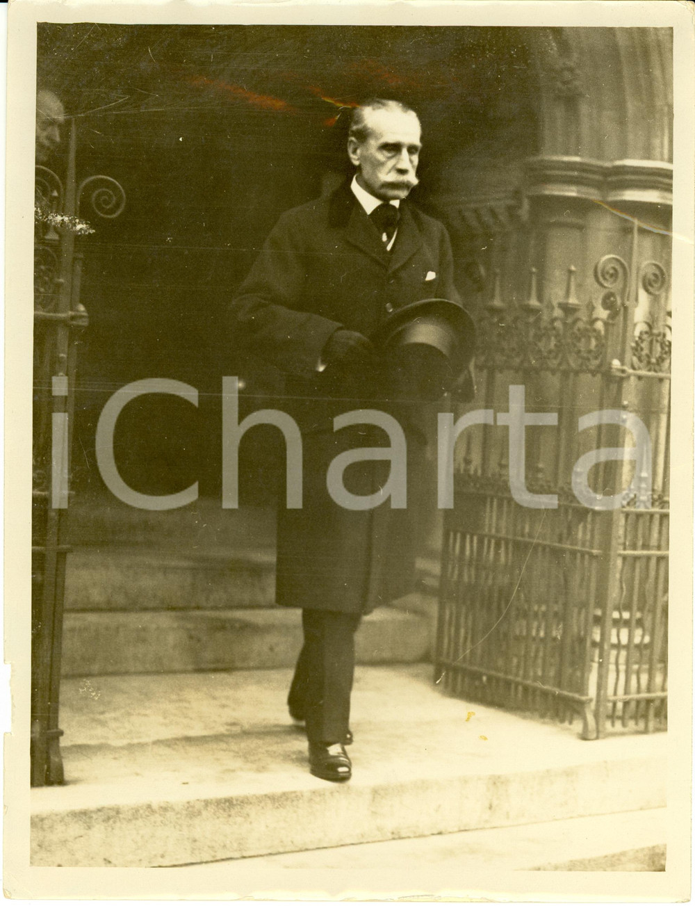 Fotografia d epoca originale 1925 ca LONDON John HARBURY WILLIAMS Major General equerry of the King Photo 1