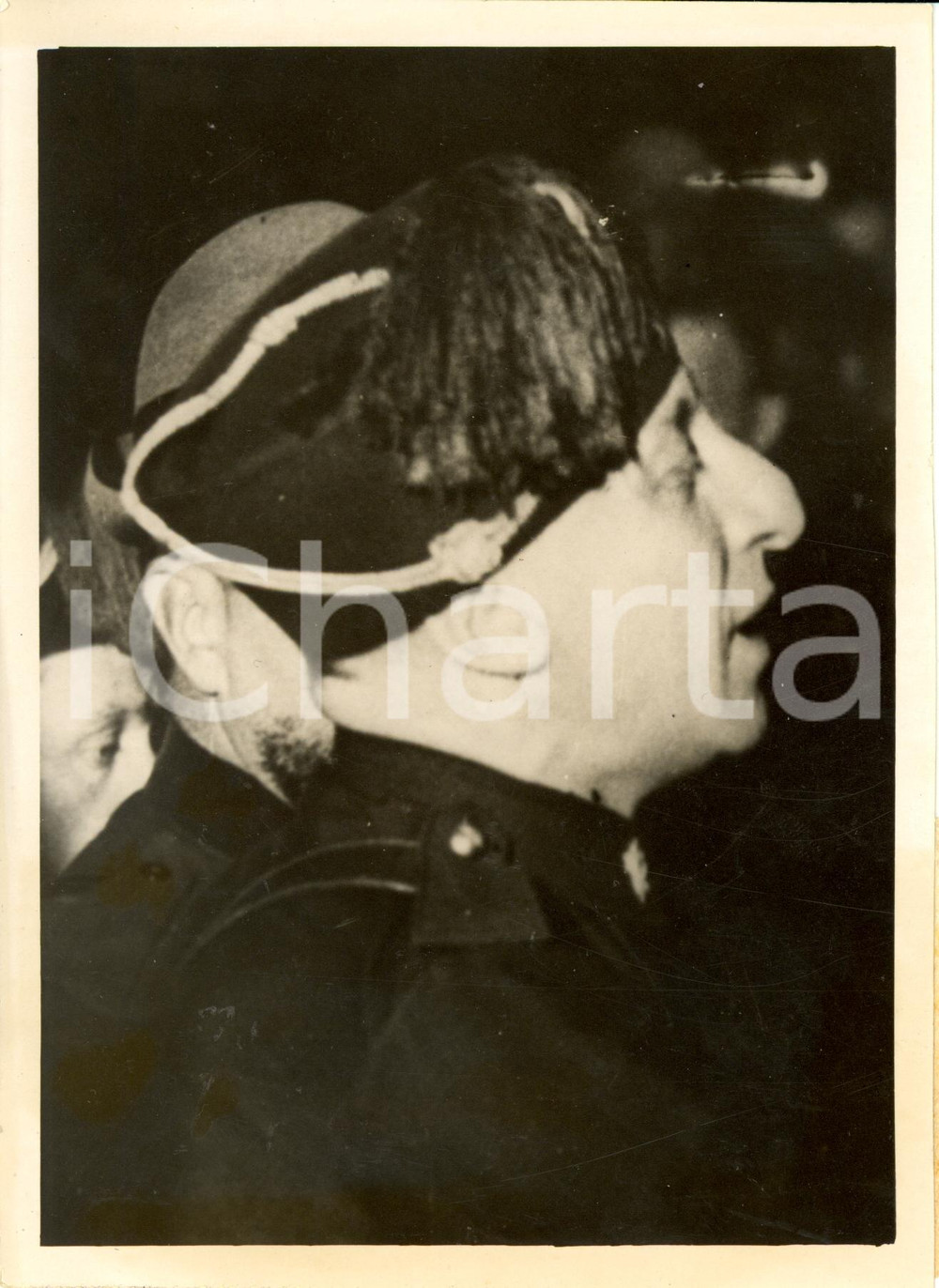 Fotografia d epoca originale 1937 ROMA? Augusto TURATI dopo l esilio Ã¨ in partenza per l ETIOPIA Fotografia 1