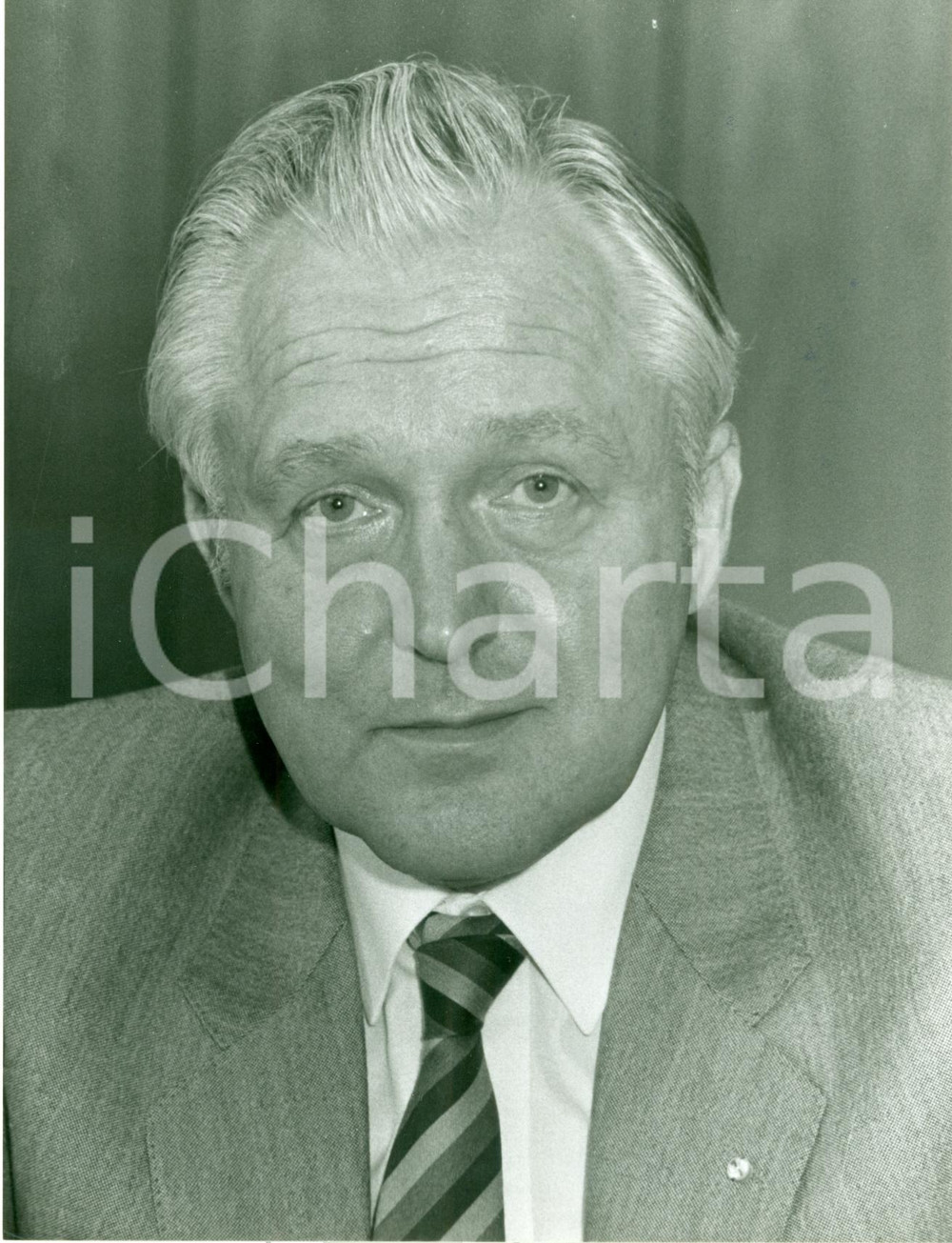 Fotografia d epoca originale 1982 BONN DE Oscar SCHNEIDER Bundesminister CSU Raumordnung Photographie 1