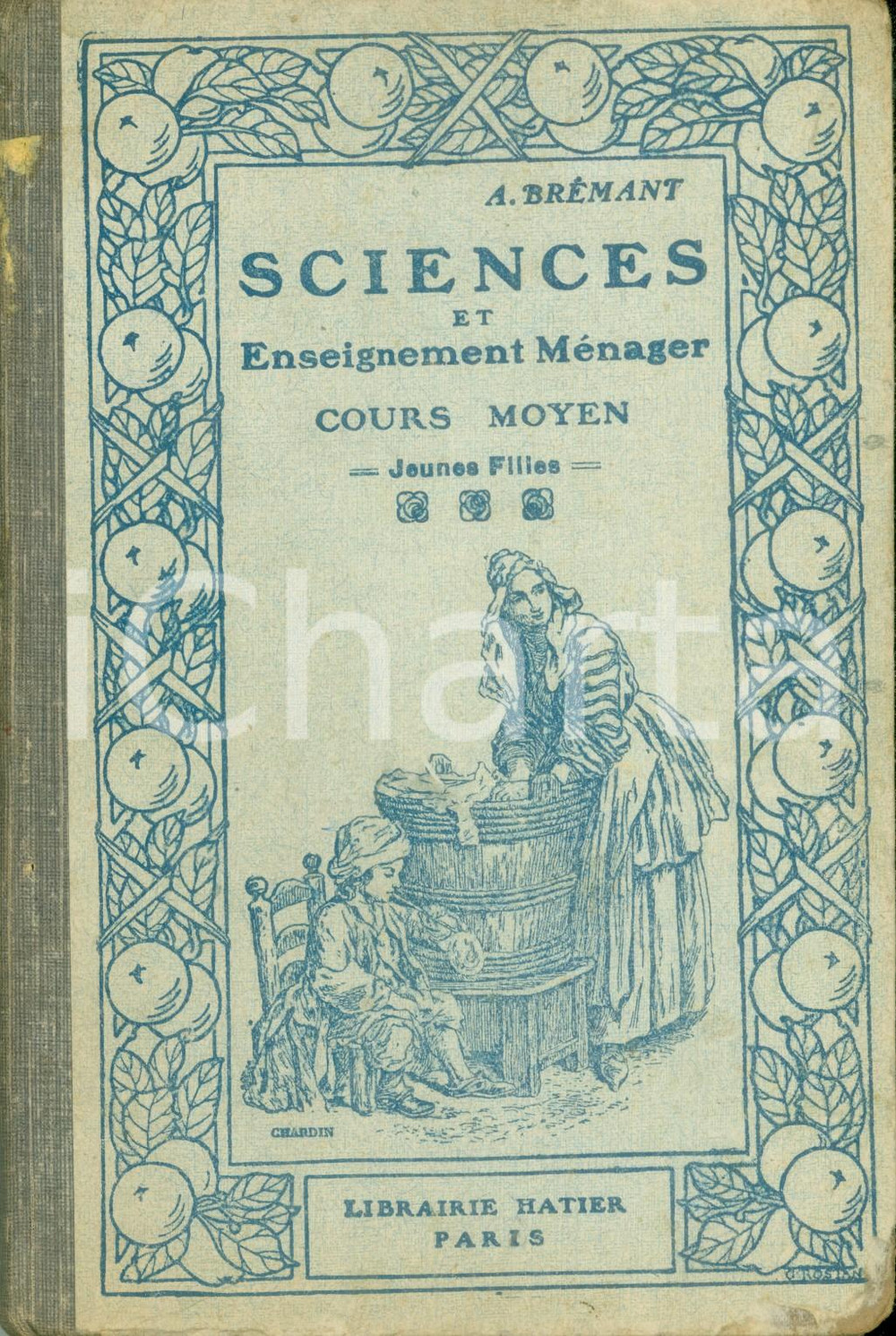 Libro, pubblicazione d epoca 1933 Albert BREMANT Sciences et enseignements menager Cours Moyen ILLUSTRATO 1