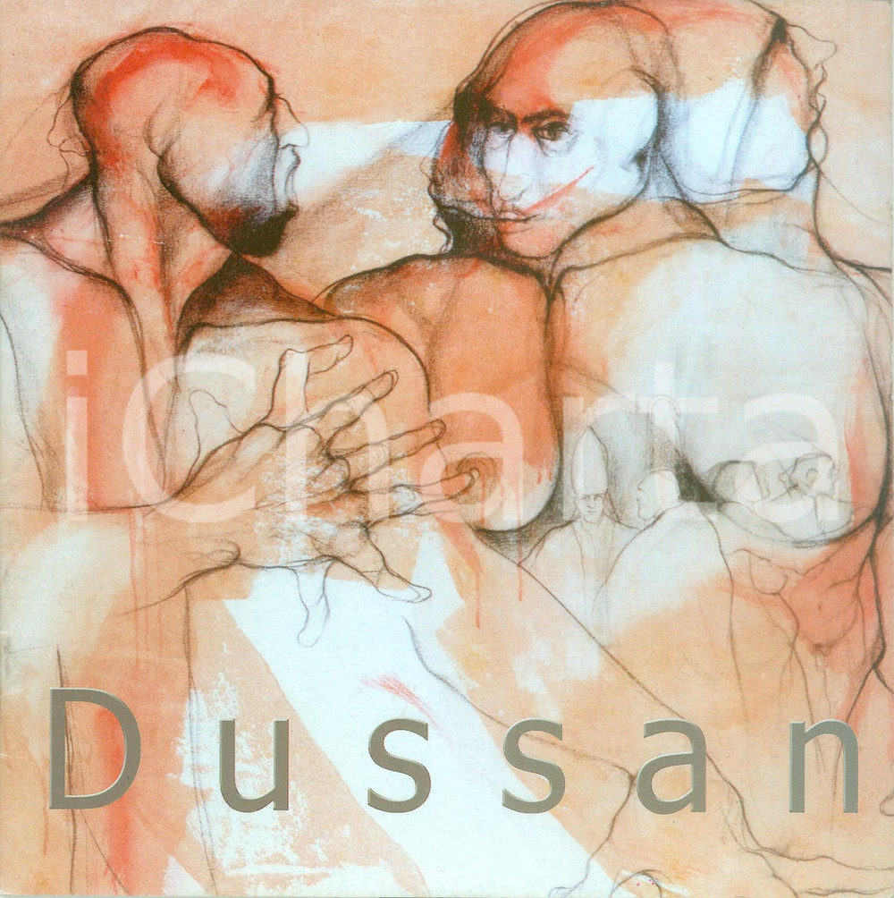 Libro, pubblicazione d epoca 2001 CARTAGENA DE INDIAS COLOMBIA Catalogo mostra pittore DUSSAN Illustrato 1