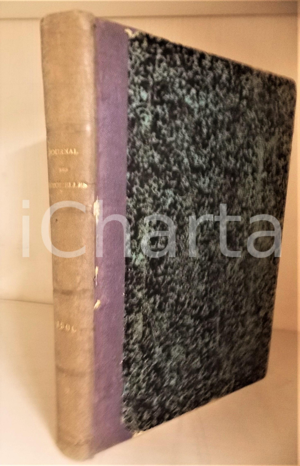 Giornale, rivista storica 1906 JOURNAL DES DEMOISELLES Annata completa rilegata in volume 1