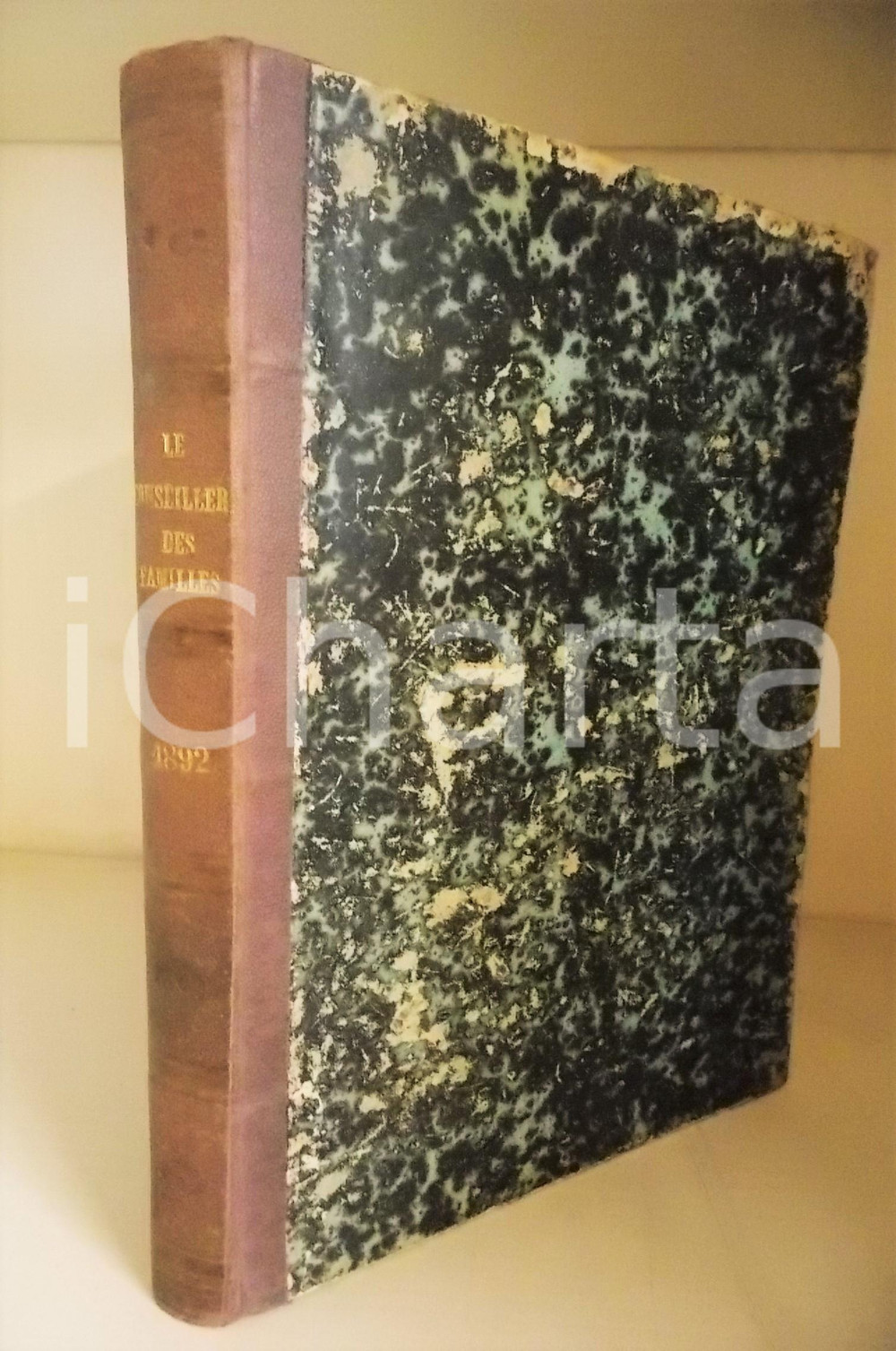 Libro, pubblicazione d epoca 1892 Comtesse de TRAVANET CONSEILLER DES FAMILLES Annata completa 1