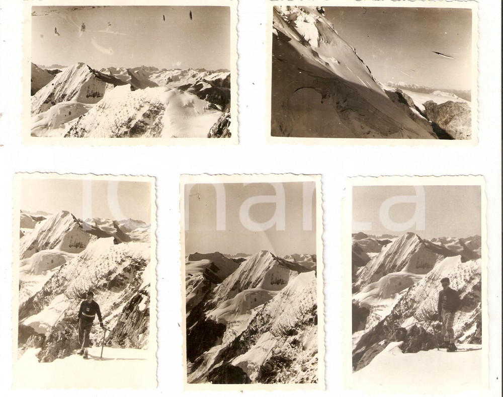 Fotografia d epoca originale 1950 TRAFOI BZ Passo dello STELVIO Lotto 5 Fotografie 9x6 1