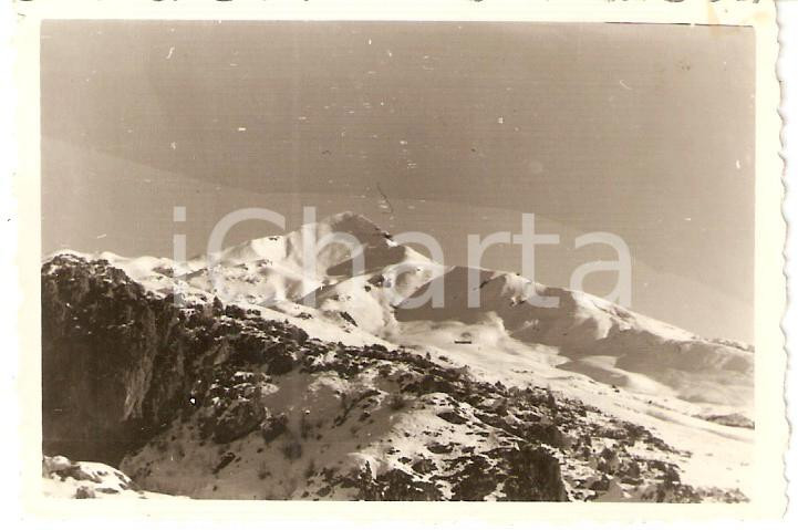 Fotografia d epoca originale 1945 VALSASSINA LC Monte SODADURA Visto dal Rifuggio SASSI CASTELLI Foto 9x6 1