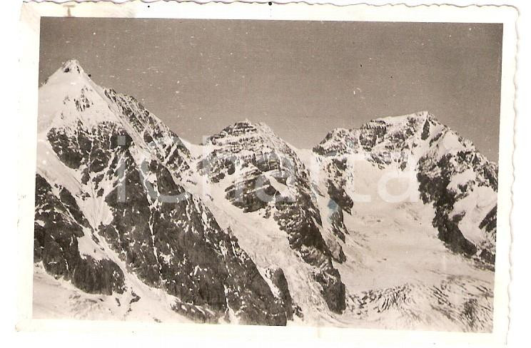 Fotografia d epoca originale 1930 VALLE DI SOLDA BZ Gran ZebrÃ¹ e Cime Ortles Fotografia 9x6 1