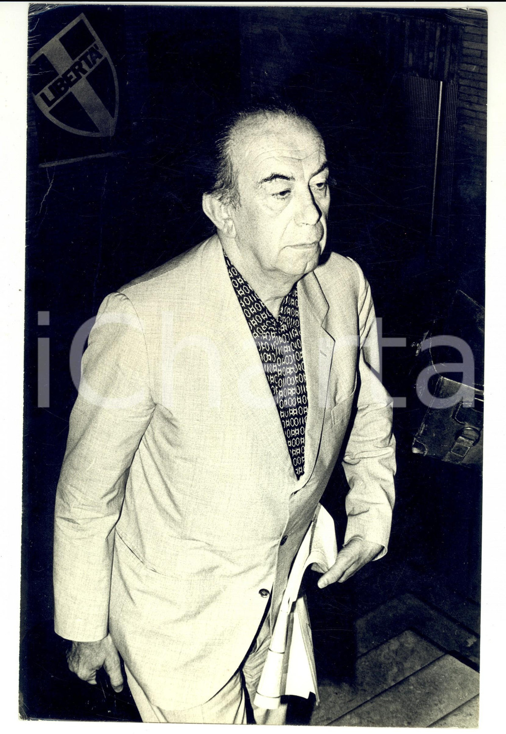 Fotografia d epoca originale 1979 ROMA Congresso DC Ritratto di Carlo DONATCATTIN Fotografia 20x30 1