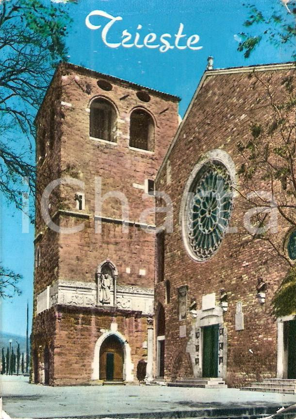 Cartolina originale da collezione 1960 ca TRIESTE Castello di MIramare BARCOLA Molo Audace 20 foto seriali 1
