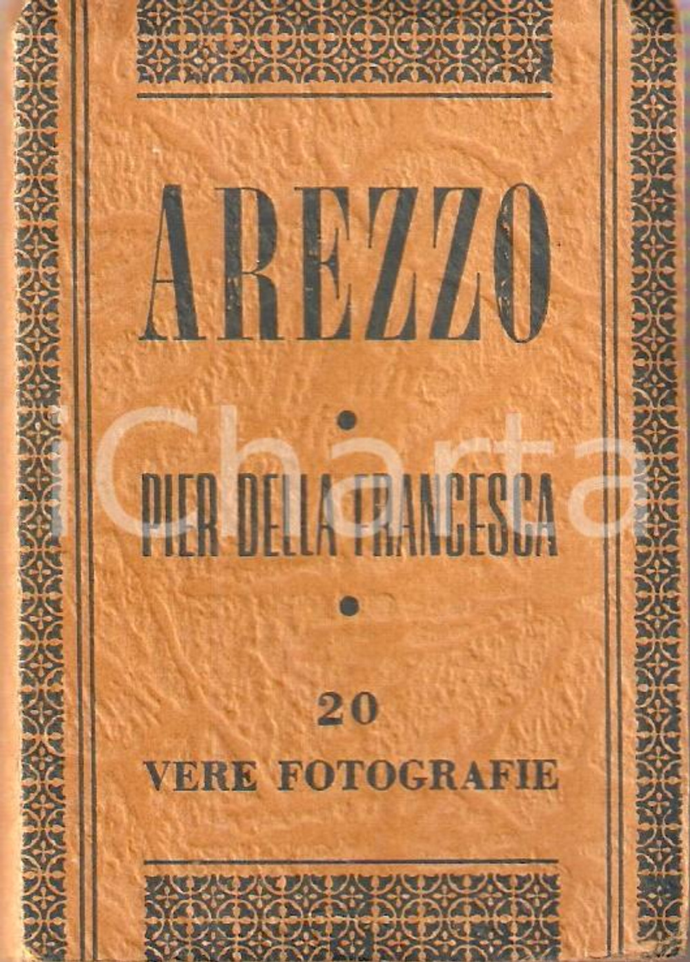 Fotografia d epoca originale 1950 ca AREZZO Vedute cittÃ  e opere Piero DELLA FRANCESCA  20 foto seriali 1