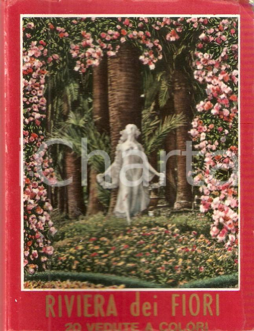 Oggetto da collezione cartaceo 1950 ca LIGURIA Riviera dei fiori Vedute SAN REMO BORDIGHERA 20 foto seriali 1